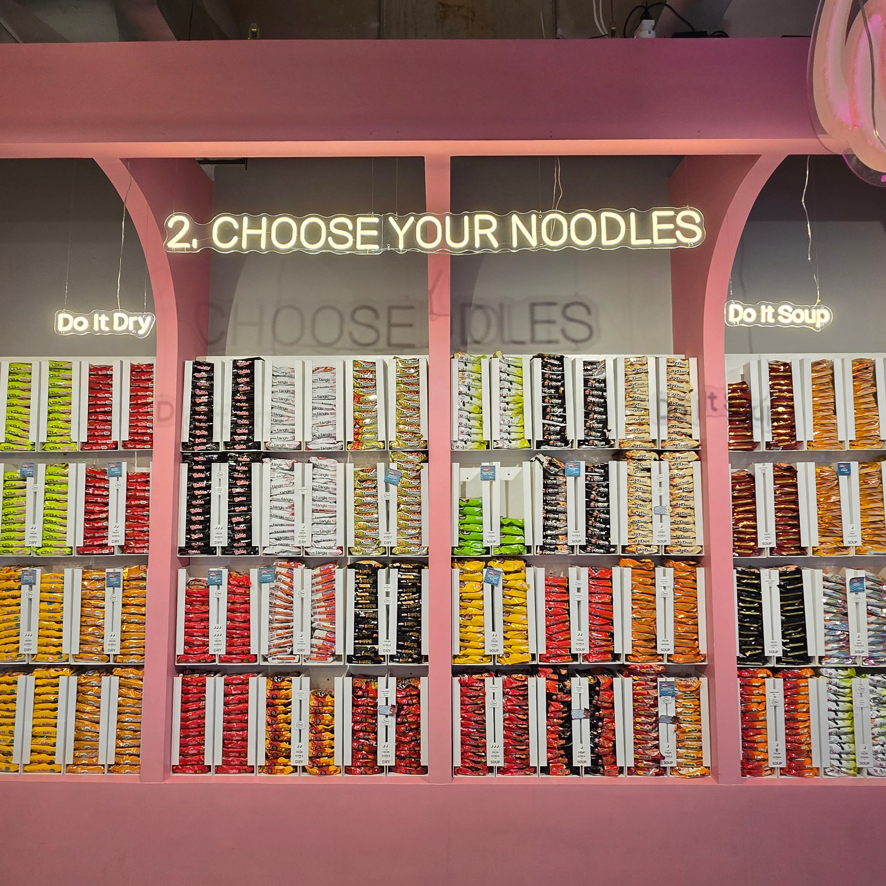 Choose Your Noodle Option